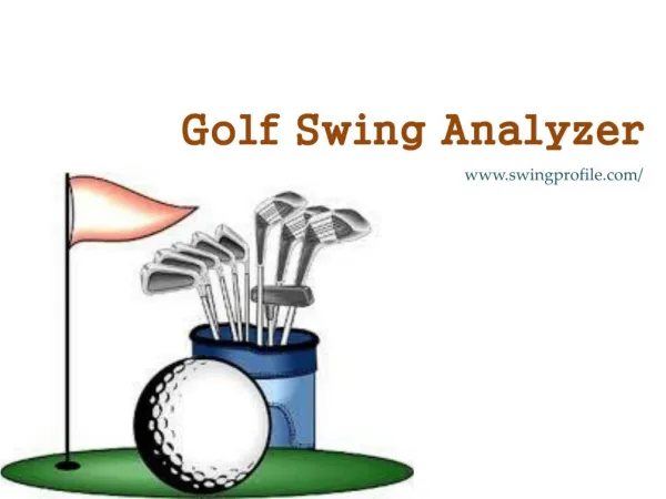 Golf Swing Analyzer Software| Swing Profile Ltd.