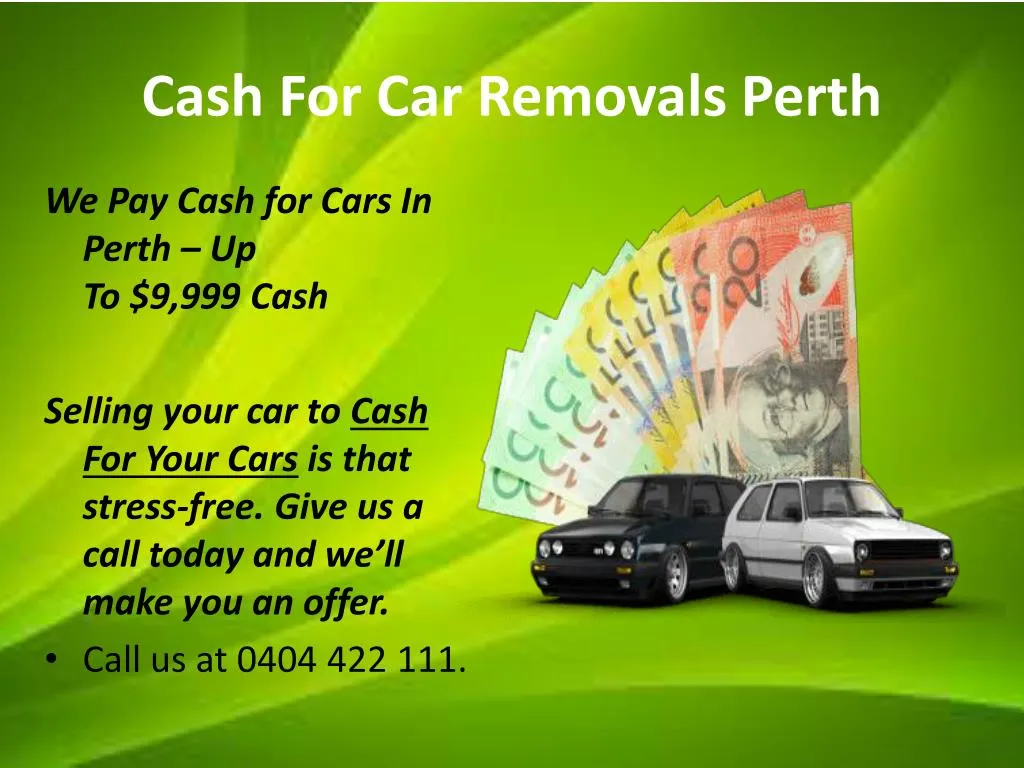 cash for car removals perth