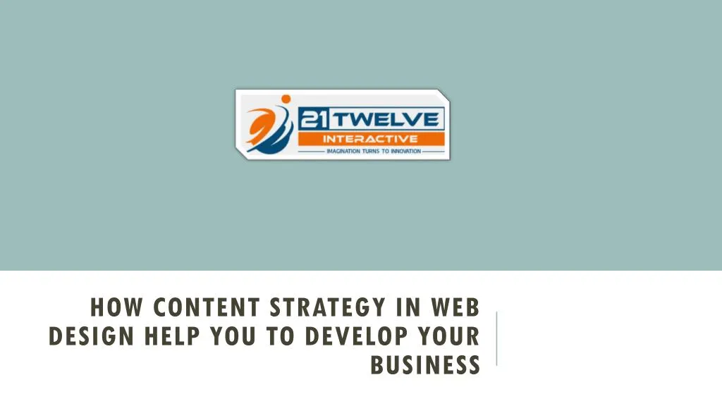 how content strategy in web design help you to develop your business