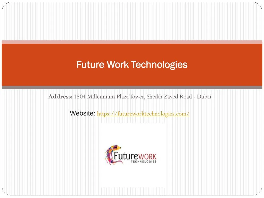 future work technologies