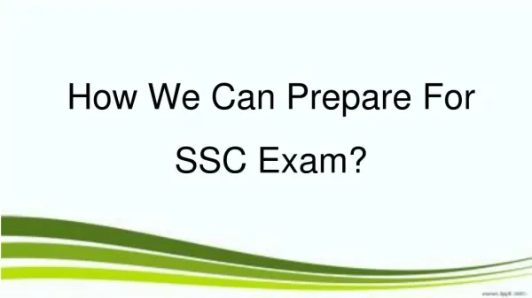 Best Coaching Institutes For SSC CGL in India