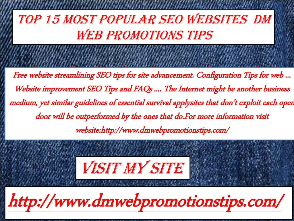 top 15 most popular seo websites