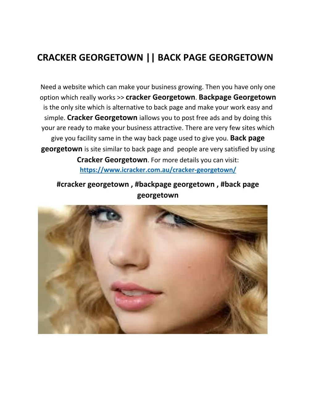 cracker georgetown back page georgetown
