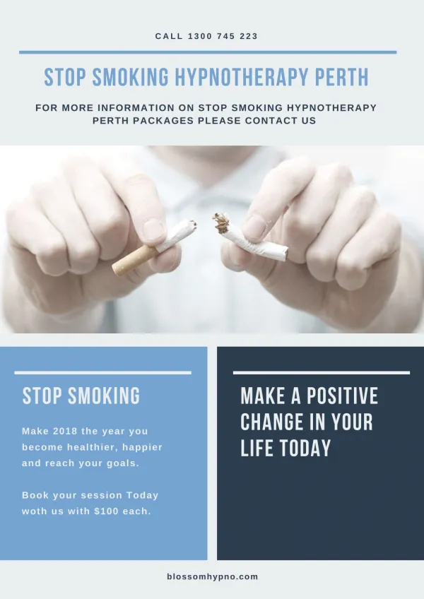 Stop Smoking Hypnotherapy Perth