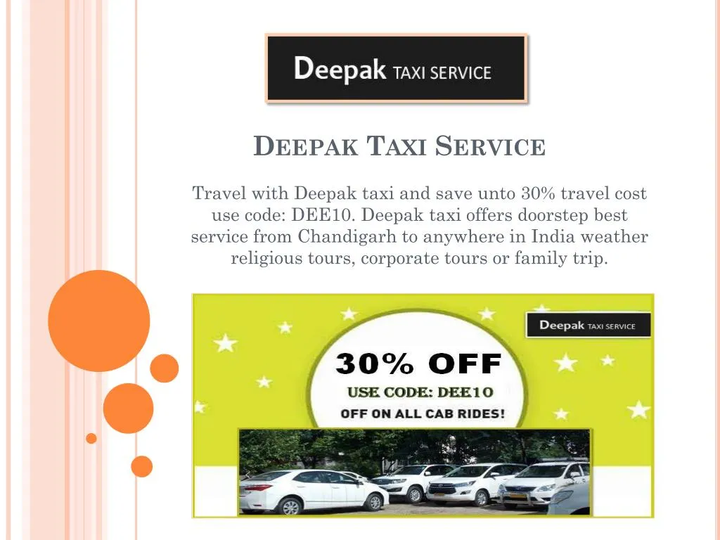 deepak taxi service