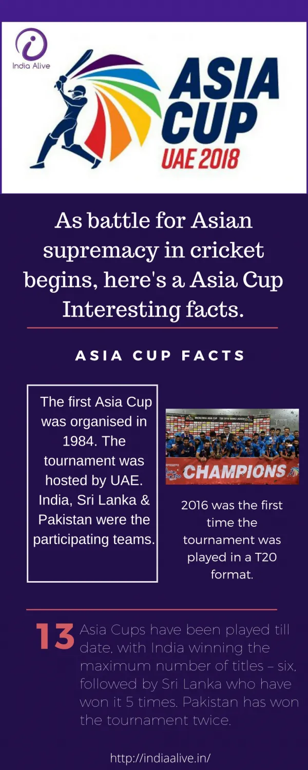 Asia Cup 2018-India Alive