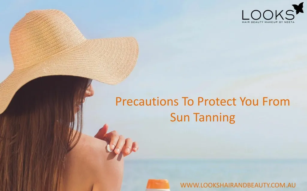 precautions to protect you from sun tanning