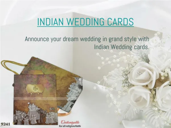 Designer Wedding Cards