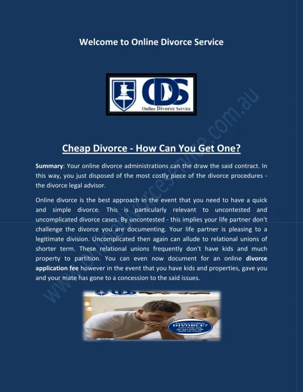 divorce application fee, online divorce application, divorce online