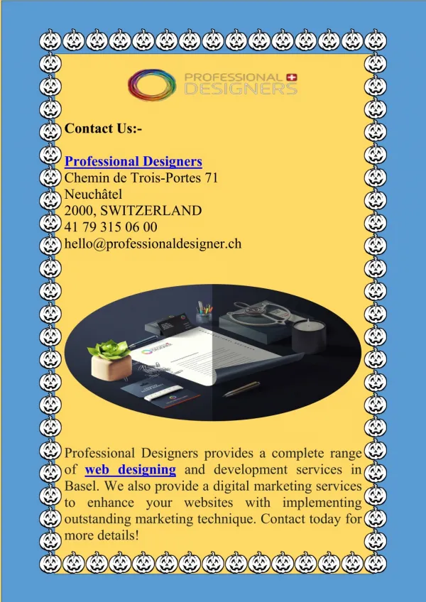 Web Design Services in Basel - Professional Designers