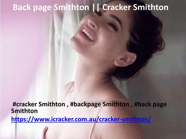 Backpage Smithton || Cracker Smithton