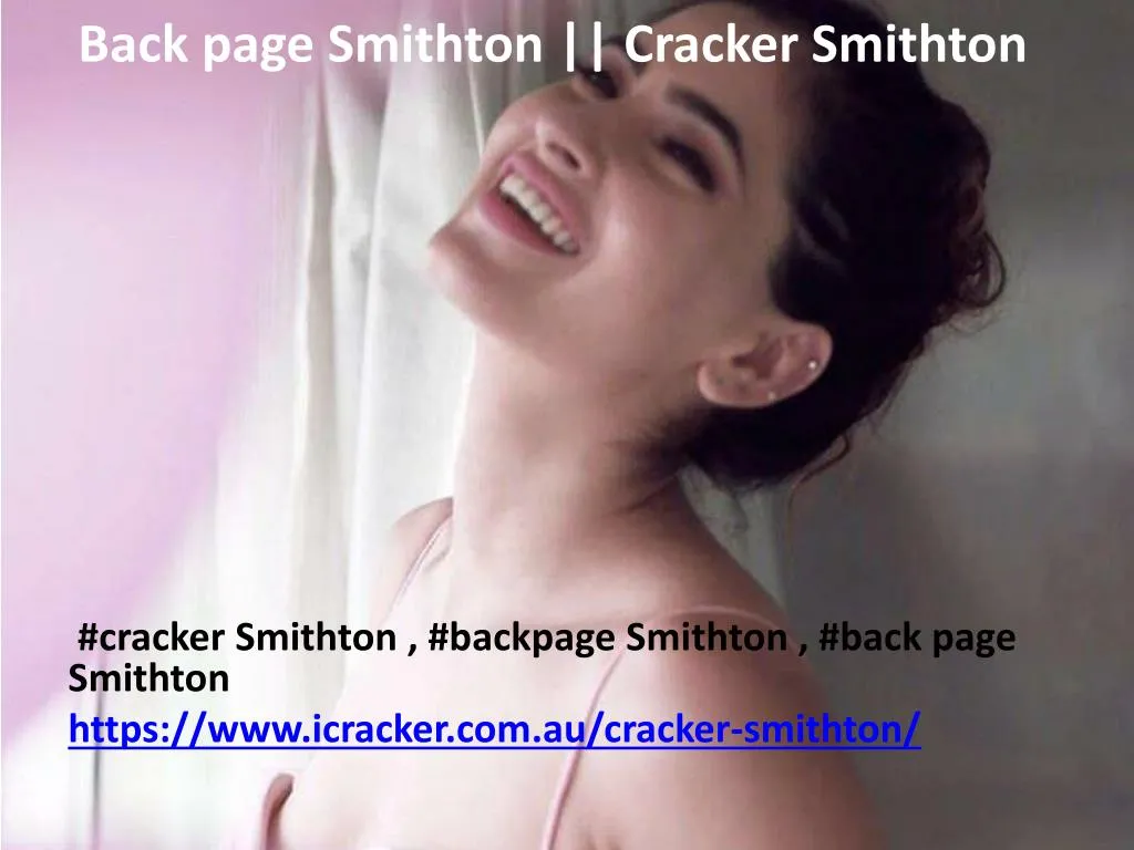 back page smithton cracker smithton