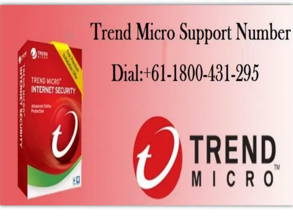Trend Micro Support Number