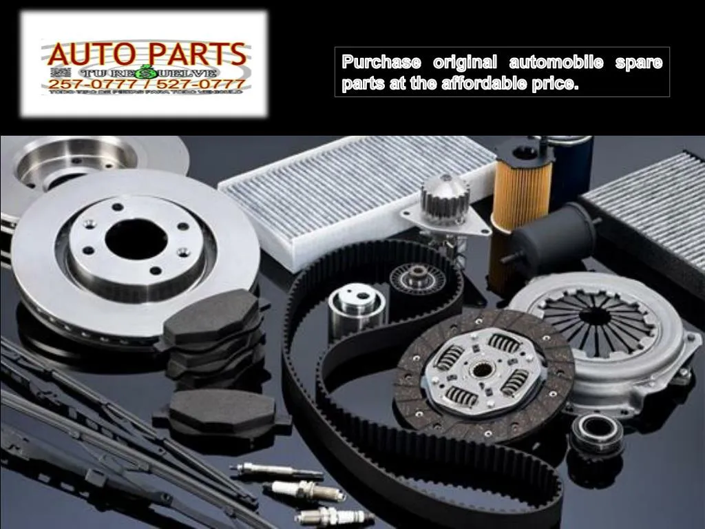 purchase original automobile spare parts