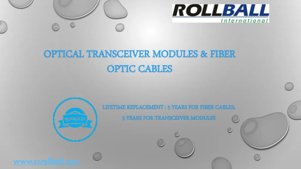 optical transceiver modules fiber optic cables