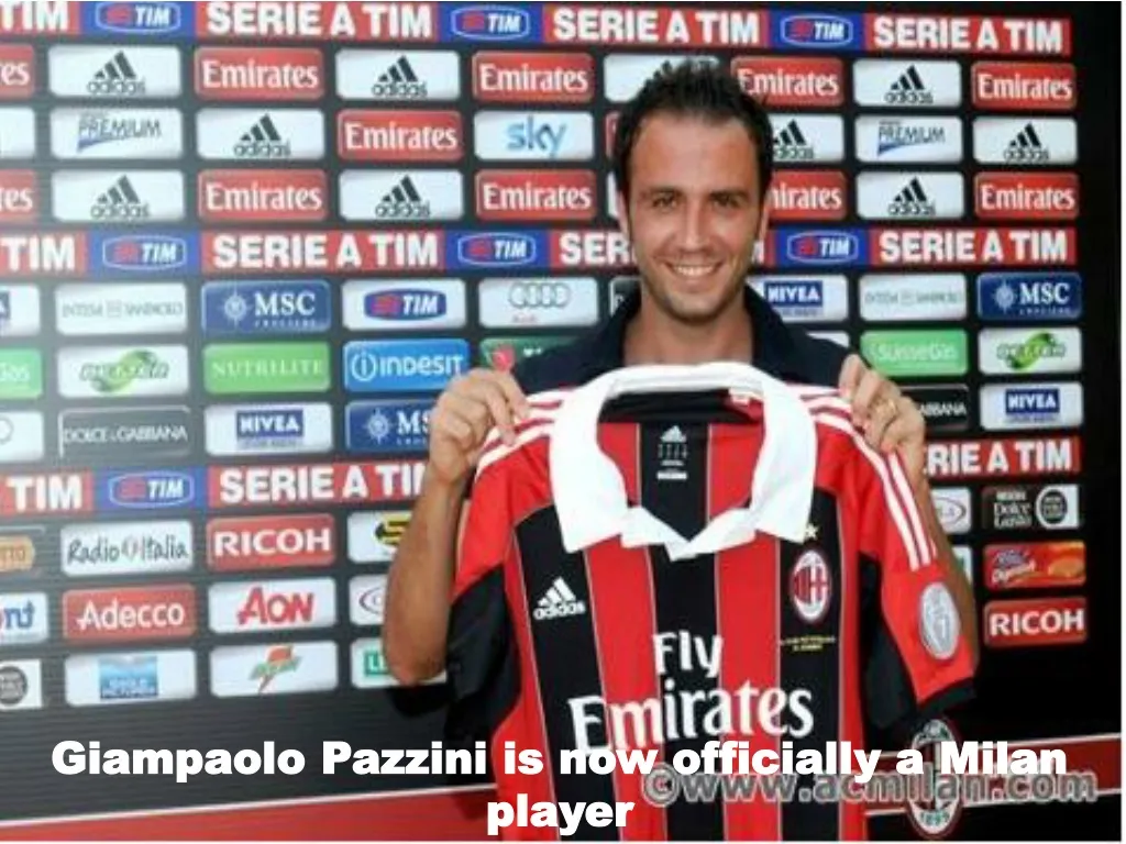 giampaolo pazzini is now officially a milan player