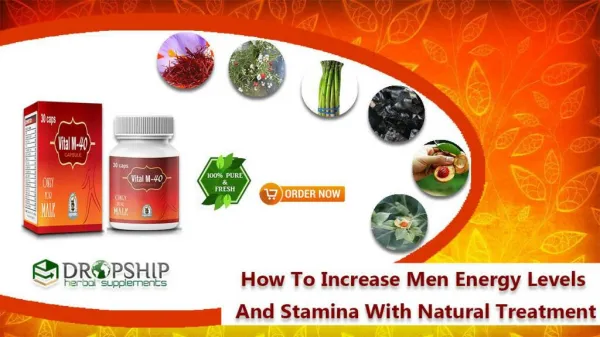 How to Increase Men Energy Levels and Stamina with Natural Treatment