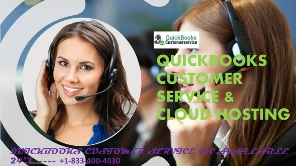 QuickBooks Customer Service & Cloud Hosting Service