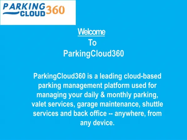 Parking garage software free