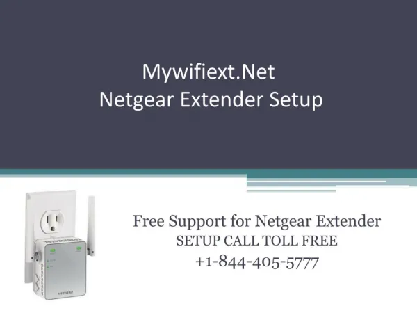 Mywifiext.net netgear extender setup