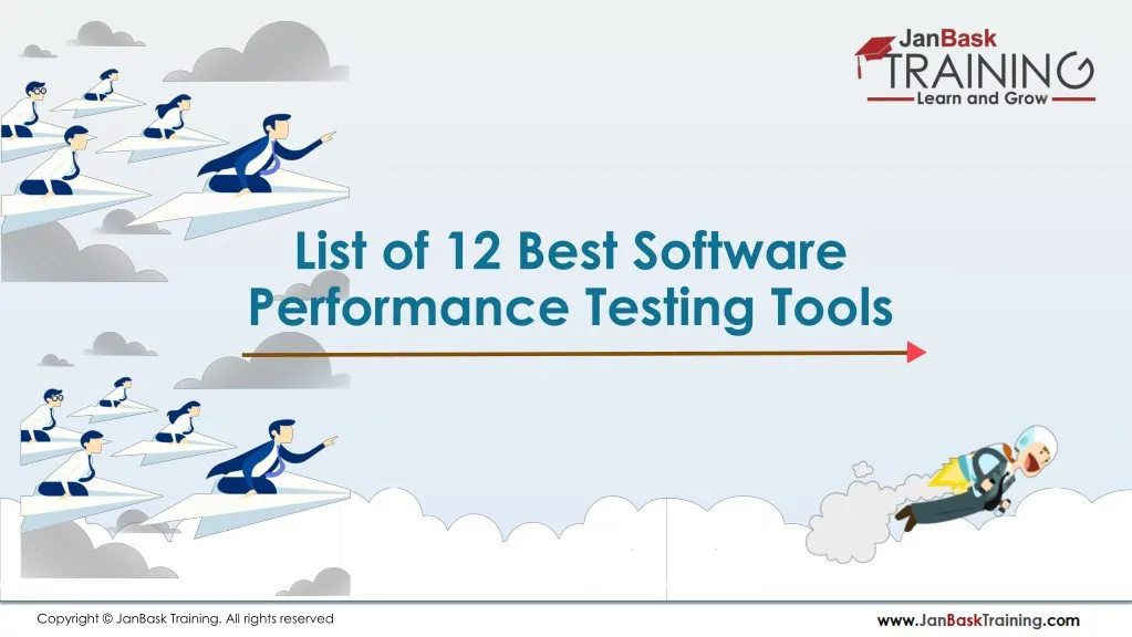 list of 12 best software performance testing tools