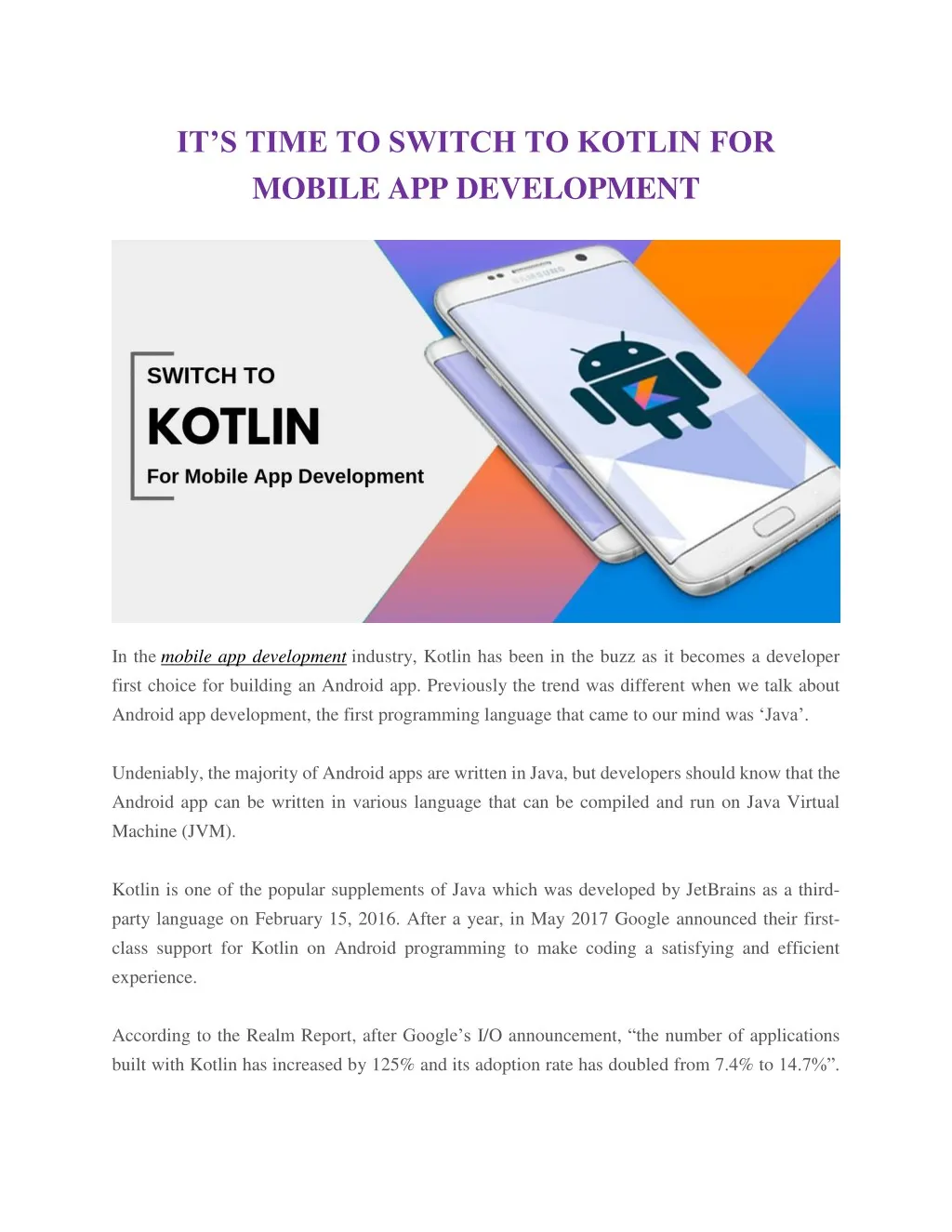 it s time to switch to kotlin for mobile