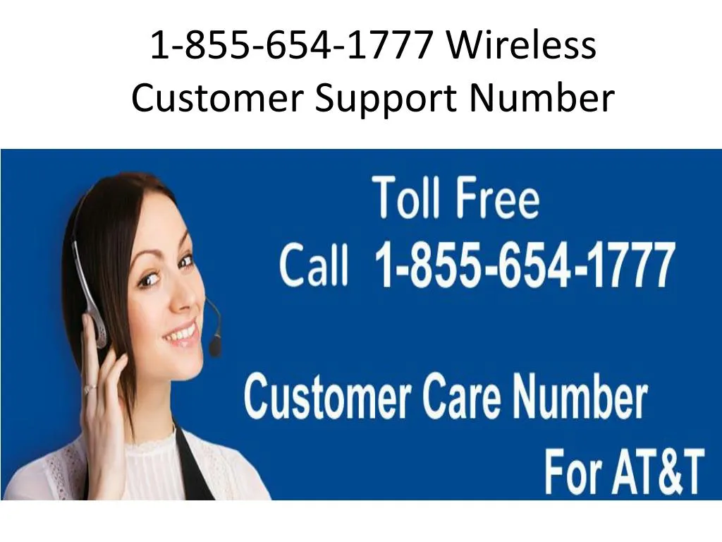 1 855 654 1777 wireless customer support number