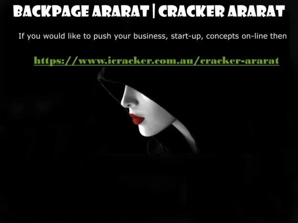 Backpage Ararat | Cracker Ararat