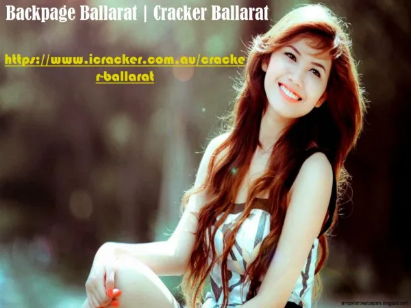 Backpage Ballarat | Cracker Ballarat