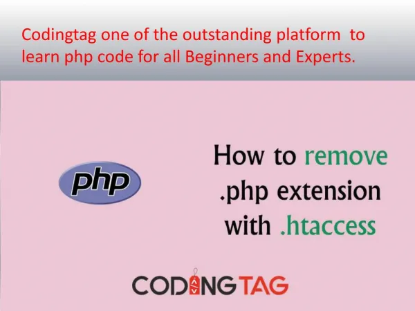 How Remove php extension from htaccess