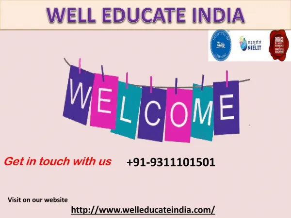 well educate india