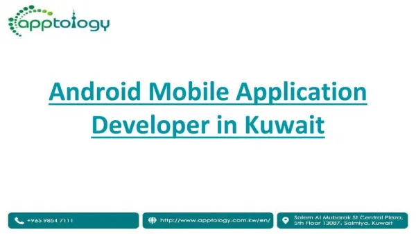 Application Developer in Kuwait