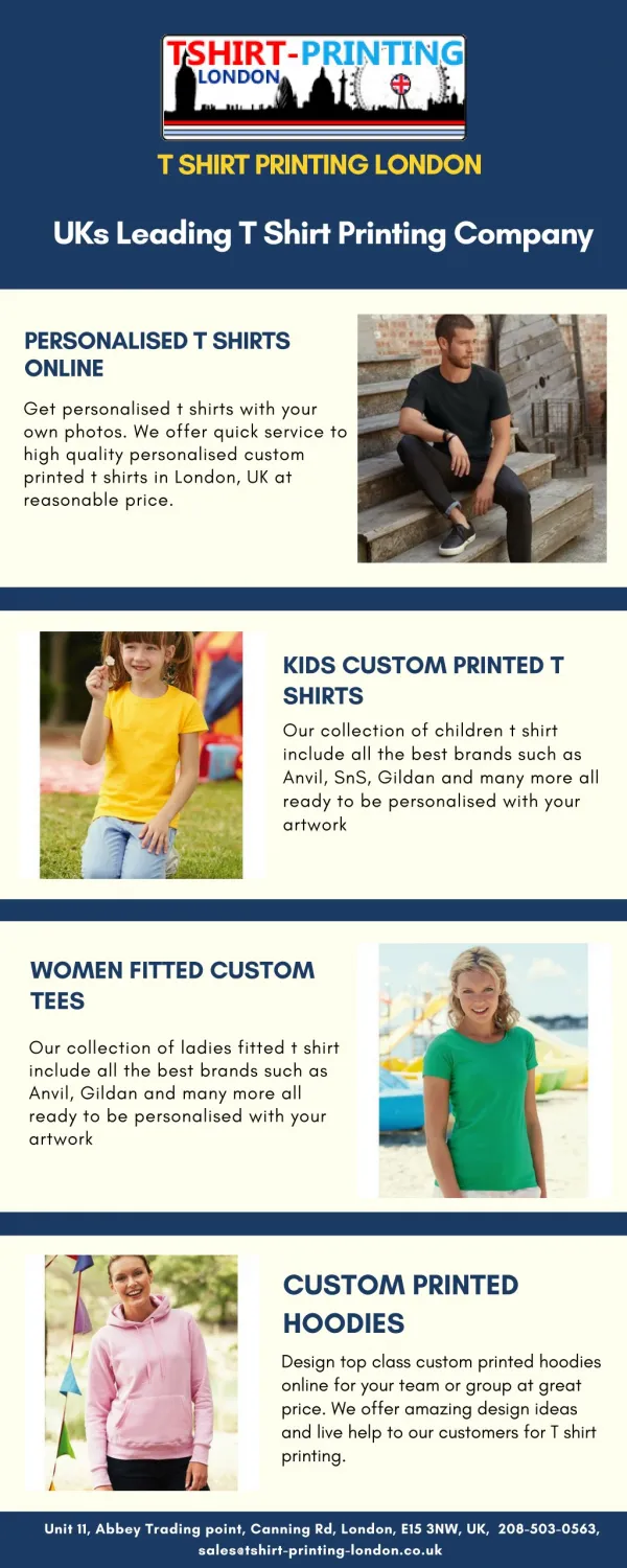Affordable T-Shirt Printing In London
