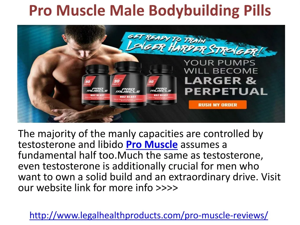 pro muscle male bodybuilding pills