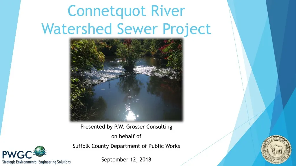 connetquot river watershed sewer project