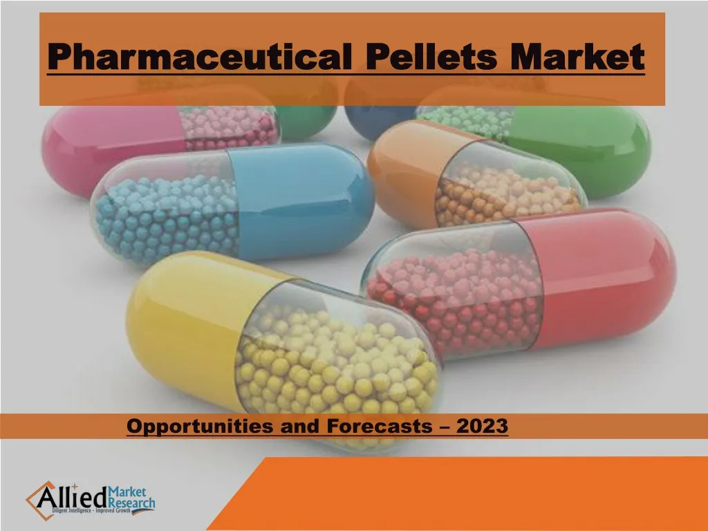 pharmaceutical pellets market pharmaceutical