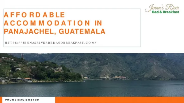 Affordable Accommodation In Panajachel, Guatemala