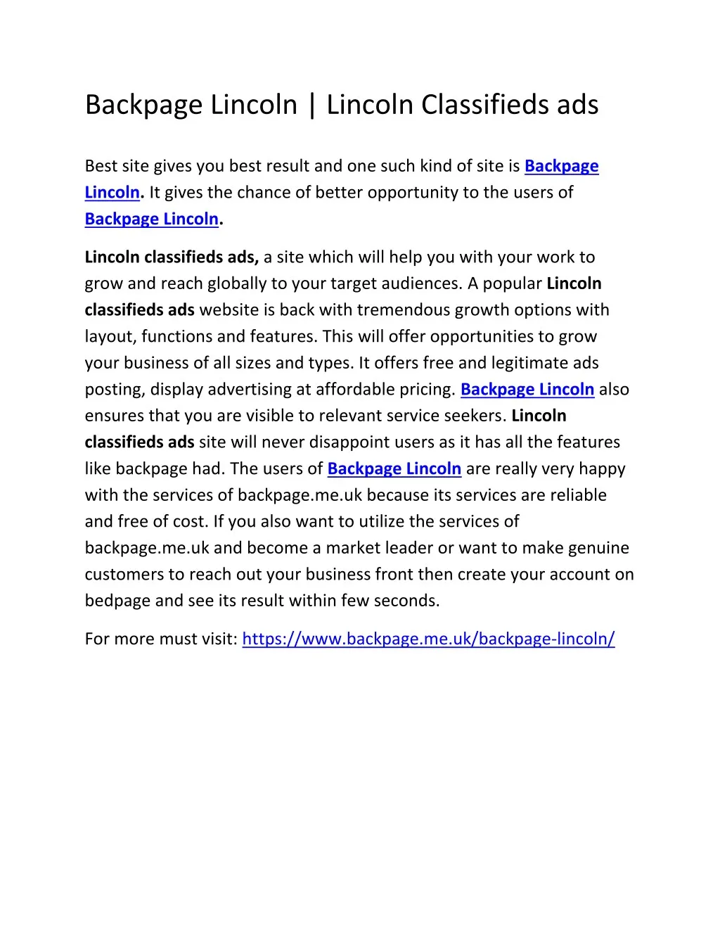 backpage lincoln lincoln classifieds ads