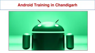 difference between Android and iPhone - slide 1