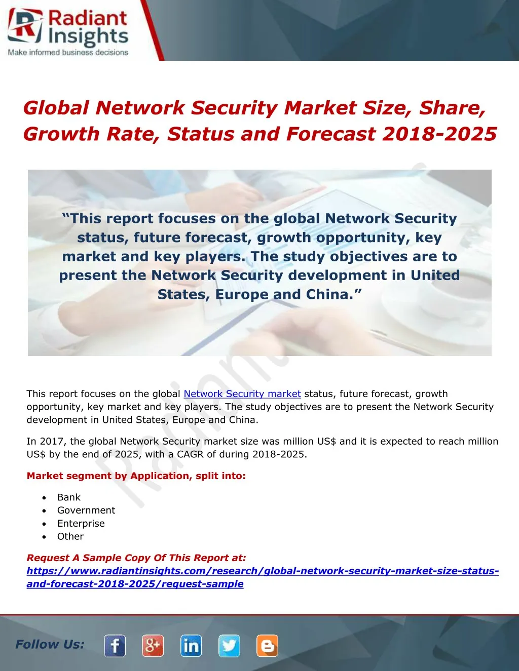 global network security market size share growth
