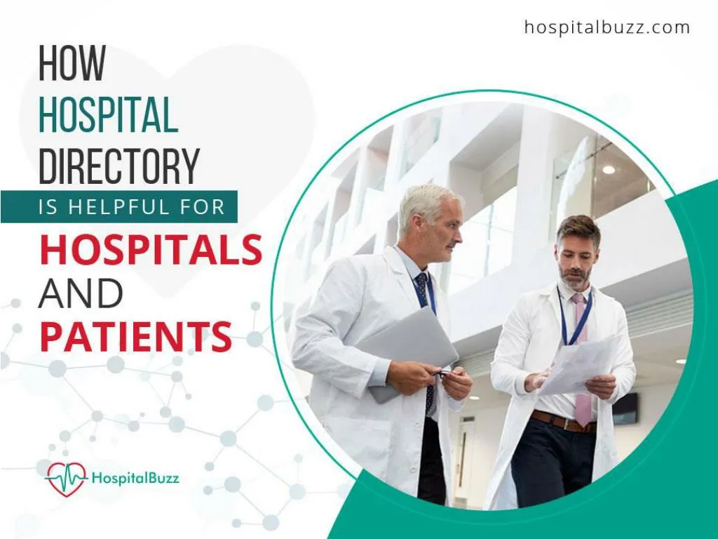 how hospital directory is helpful for hospitals and patients