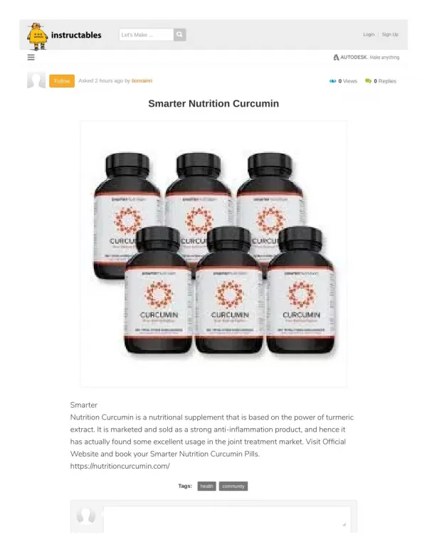 Smarter Nutrition Curcumin