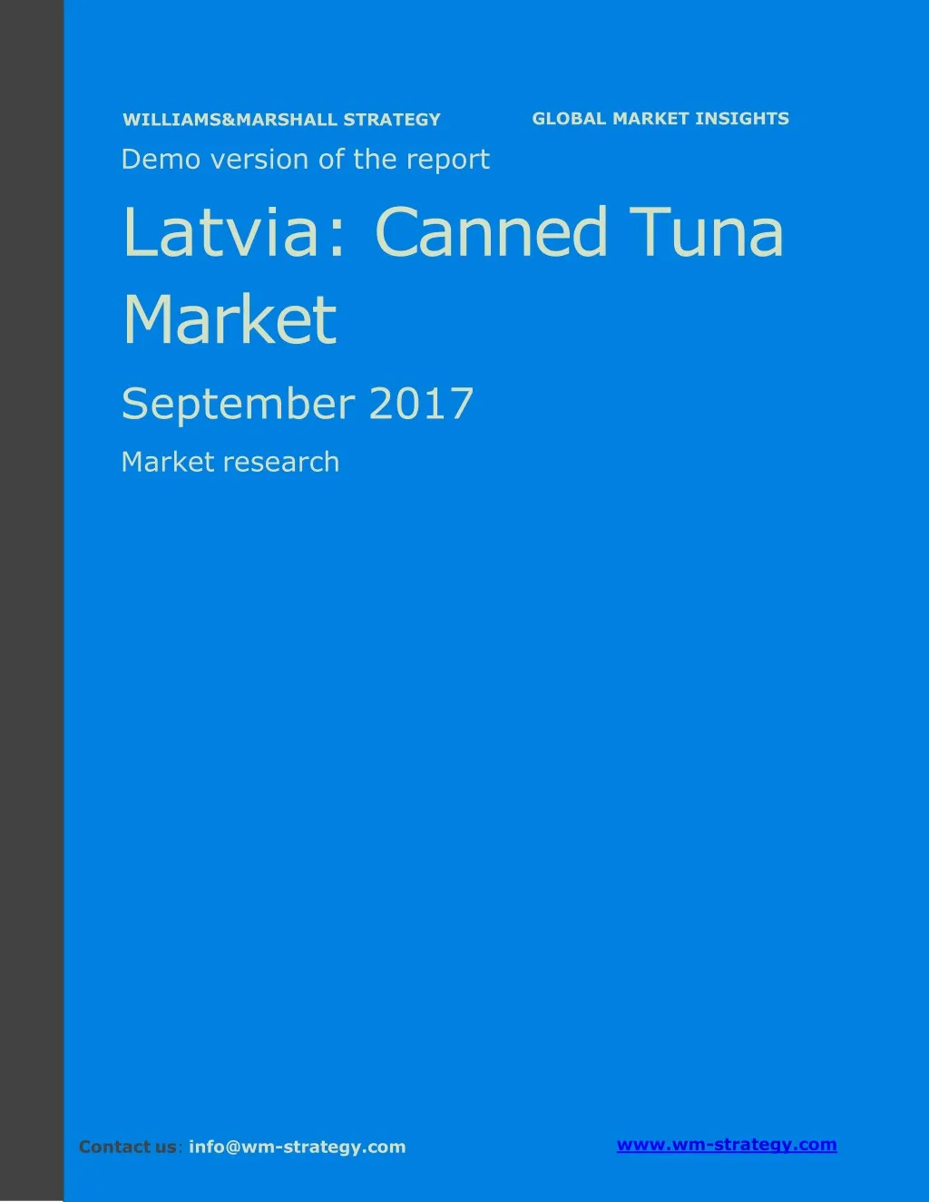 demo version latvia canned tuna market september