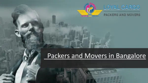 Packers and Movers in Bangalore