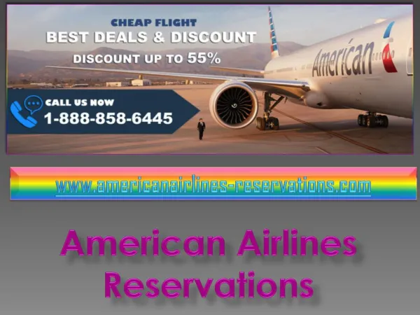 American Airlines Reservations