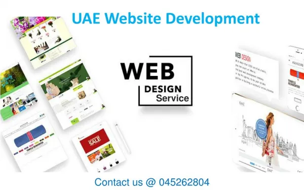 Affordable Web Design Service in Dubai 045262804 D