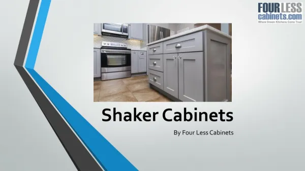 Shaker Cabinets by Four Less Cabinets