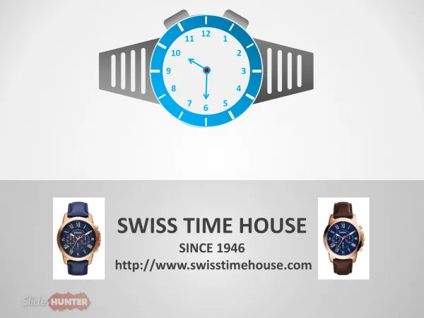 Buy Swiss Watches and Accessories - Swiss Time House