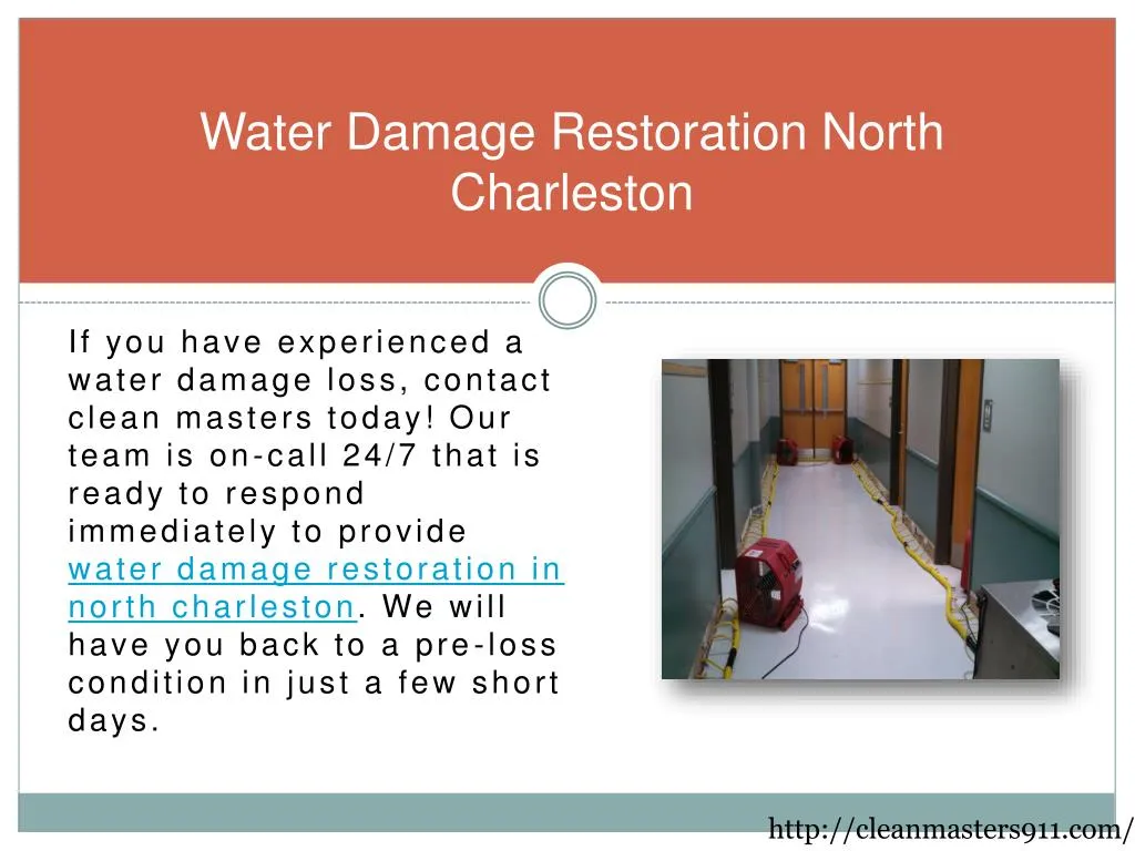 water damage restoration north charleston