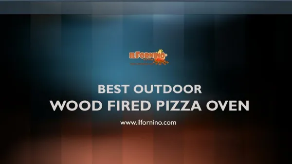 Outdoor Wood Fired Pizza Ovens By ilFornino NY